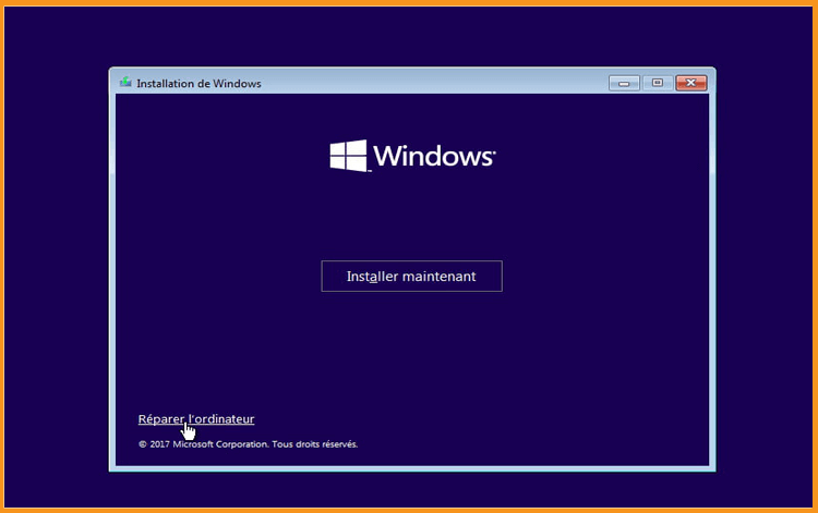 Installer Windows 10