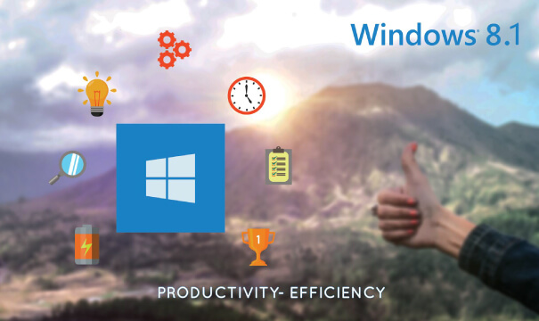 Efficacité de Windows 8.1 Pro