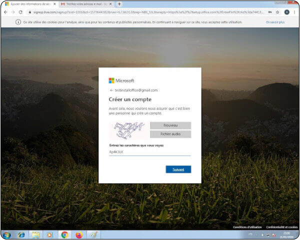 comment créer un compte microsoft sur l'ordinateur