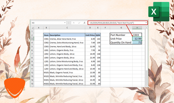 Facilitez votre recherche dans Excel 2021 en vous aidant de l'outil XLOOKUP
