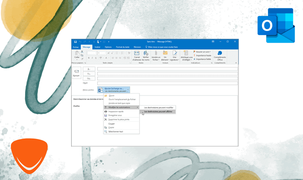 L’option d'extensions de message avec Outlook 2021!