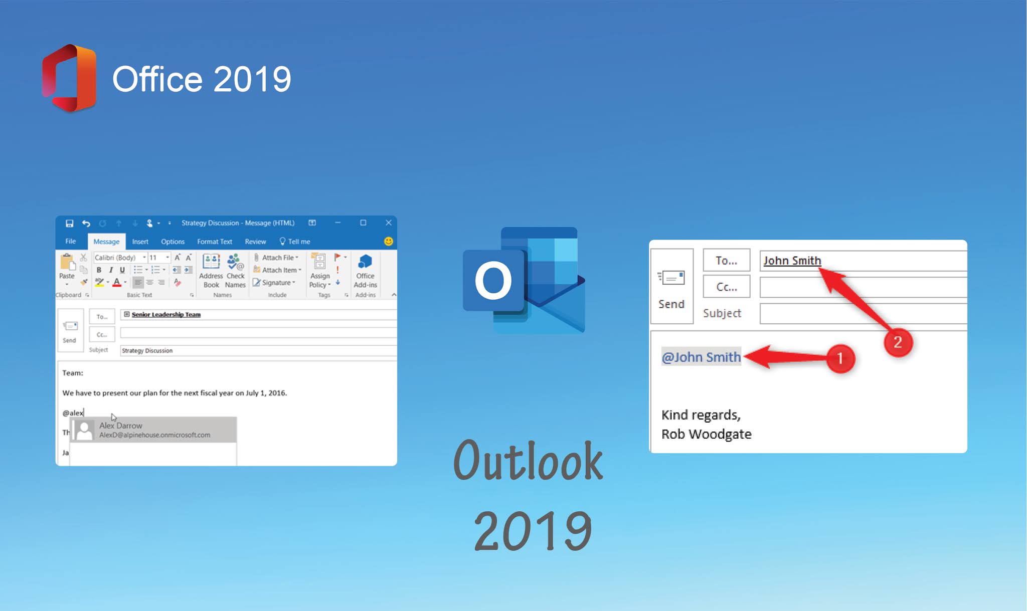 Outlook : Office Famille et Petite Entreprise 2019