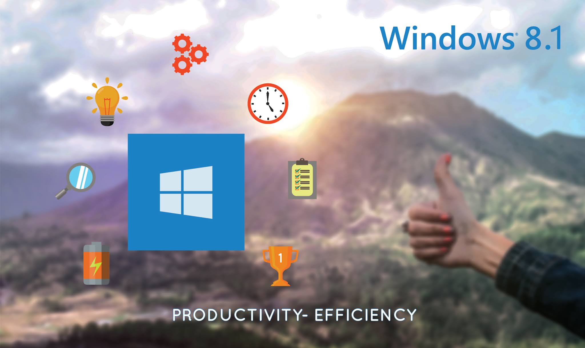 Efficacité de Windows 8.1 Pro