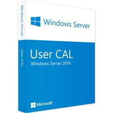 Windows Server 2016 - User CALs, Client Access Licenses: 1 CAL