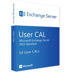 Exchange Server 2013 Standard - 50 User CALs