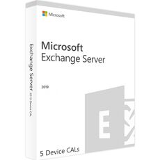 Exchange Server 2019 Entreprise - 5 Device CALs, Client Access Licenses: 5 CALs