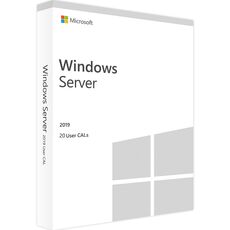 Windows Server 2019 - 20 User CALs, Client Access Licenses: 20 CALs