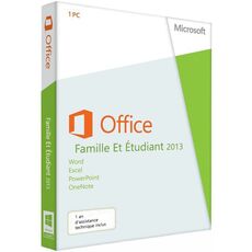 Office 2013 Famille Et Étudiant