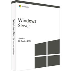 Windows Server 2019 RDS - 20 Device CALs, Client Access Licenses: 20 CALs