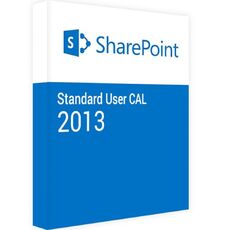 SharePoint Server 2013 Standard - User CALs, Client Access Licenses: 1 CAL