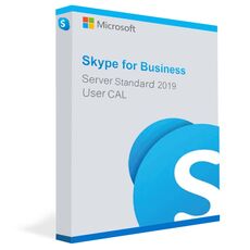 Skype for Business Server Standard 2019 - User CALs, Client Access Licenses: 1 CAL