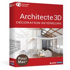 Avanquest Architecte 3D X9 Déco Intérieure Pour Mac