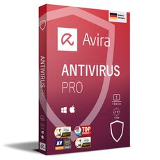 Avira Antivirus Pro 2024-2025, Temps d'exécution : 1 an, Device: 1 Device