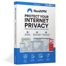 NordVPN Standard VPN 2024-2025, Temps d'exécution : 1 an, Device: 6 Devices