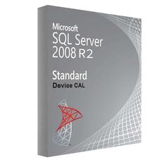 SQL Server 2008 R2 Standard - Device CALs, Client Access Licenses: 1 CAL