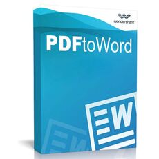 Wondershare PDF to Word Converter, Versions: Windows 