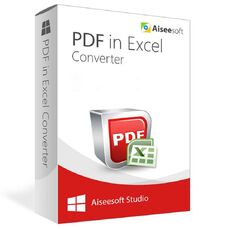 Aiseesoft PDF en Excel Convertisseur