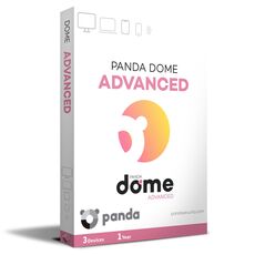 Panda Dome Advanced 2024-2025, Temps d'exécution : 1 an, Device: 3 Devices