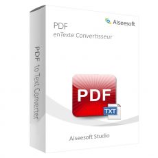 Aiseesoft PDF en texte Convertisseur