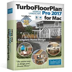 TurboFloorPlan 3D Home & Landscape Pro 2017 for Mac