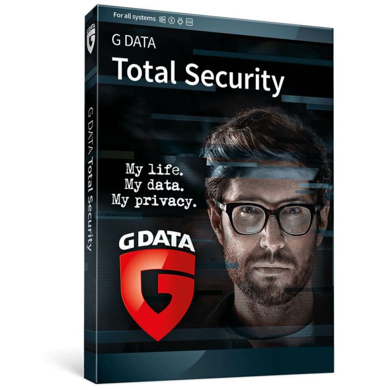 G DATA Total Security 2024-2026, Temps d'exécution : 2 ans, Device: 2 Devices