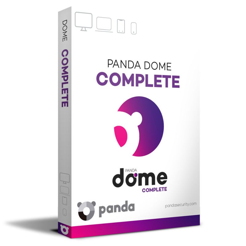 Panda Dome Complete 2024-2026, Temps d'exécution : 2 ans, Device: 10 Devices