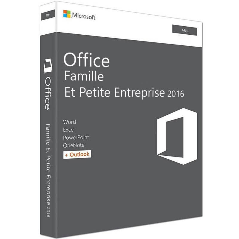Office 2016 Famille Et Petite Entreprise Pour Mac