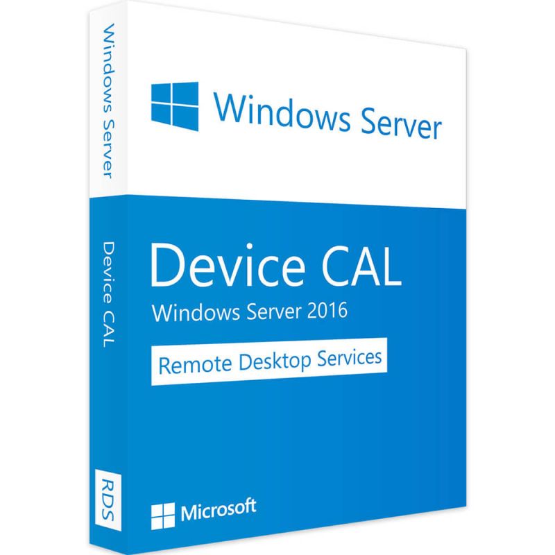 Windows Server 2016 RDS - 5 Device CALs, Client Access Licenses: 5 CALs