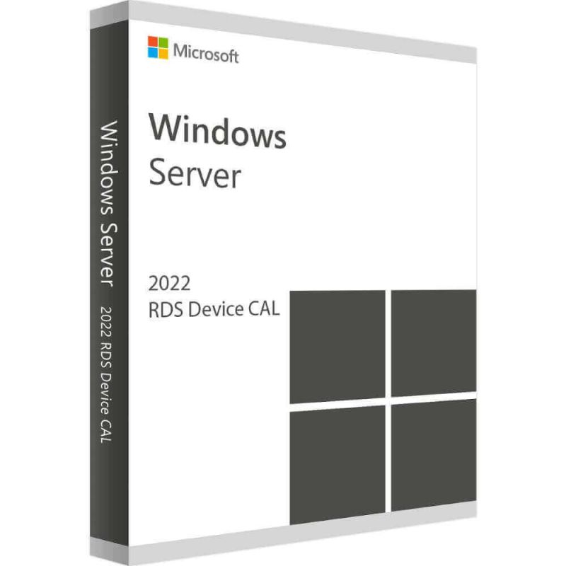 Windows Server 2022 RDS - Device CALs, Client Access Licenses: 1 CAL