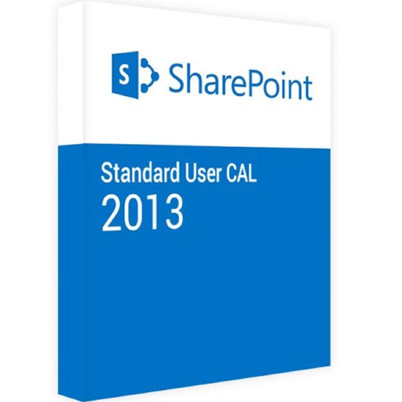 SharePoint Server 2013 Standard - 5 User CALs, Client Access Licenses: 5 CALs