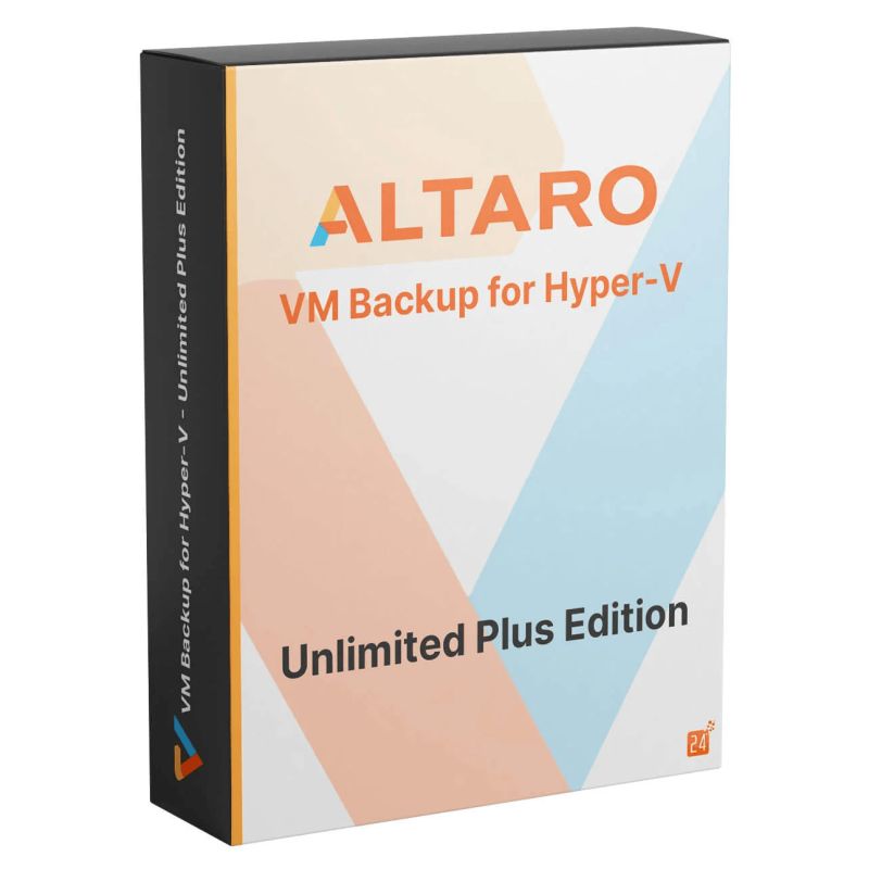 Altaro VM Backup Pour Hyper-V - Illimitée Plus Édition