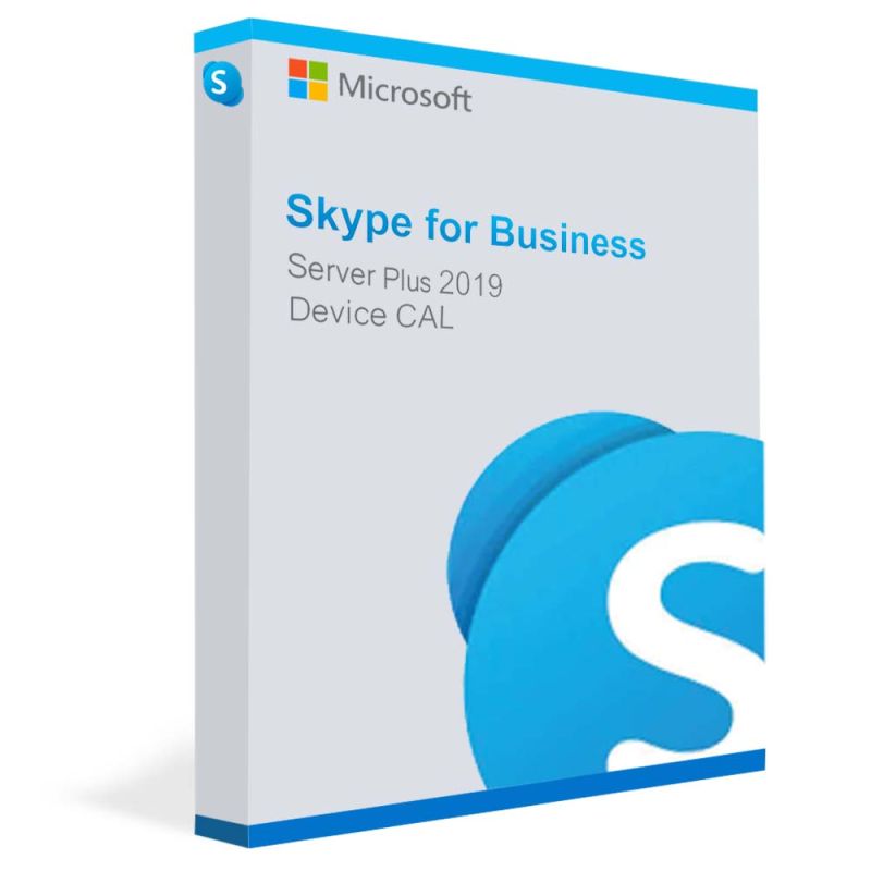Skype for Business Server Plus 2019 - 50 Device CALs, Client Access Licenses: 50 CALs