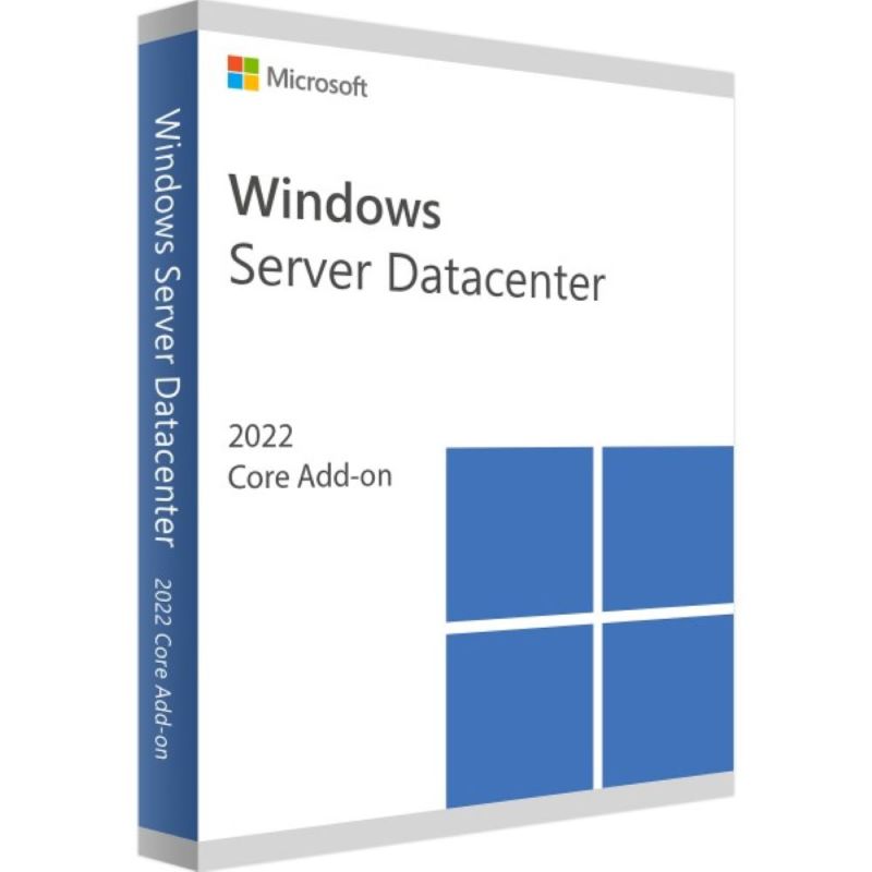 Windows Server 2022 Datacenter Core AddOn 16 Cores, CORES: 16 Cores