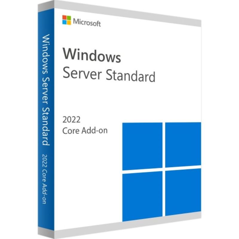 Windows Server 2022 Standard Core AddOn 16 Cores, CORES: 16 Cores