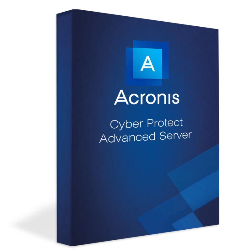 Acronis Cyber Protect Advanced Server 2024-2027, Temps d'exécution : 3 ans