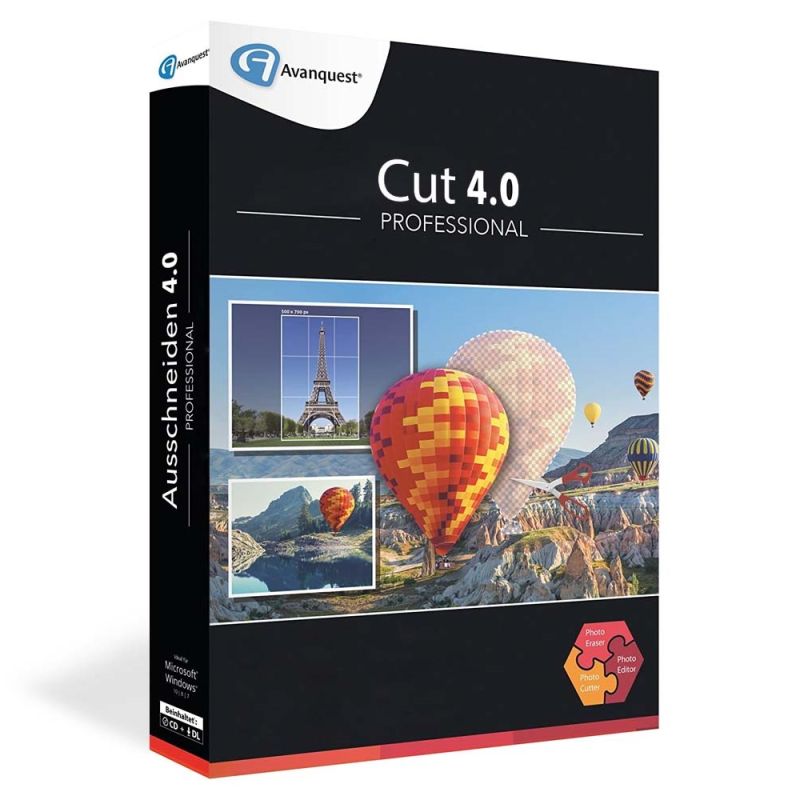 Avanquest Cut 4.0 Professionnel, Versions: Windows 