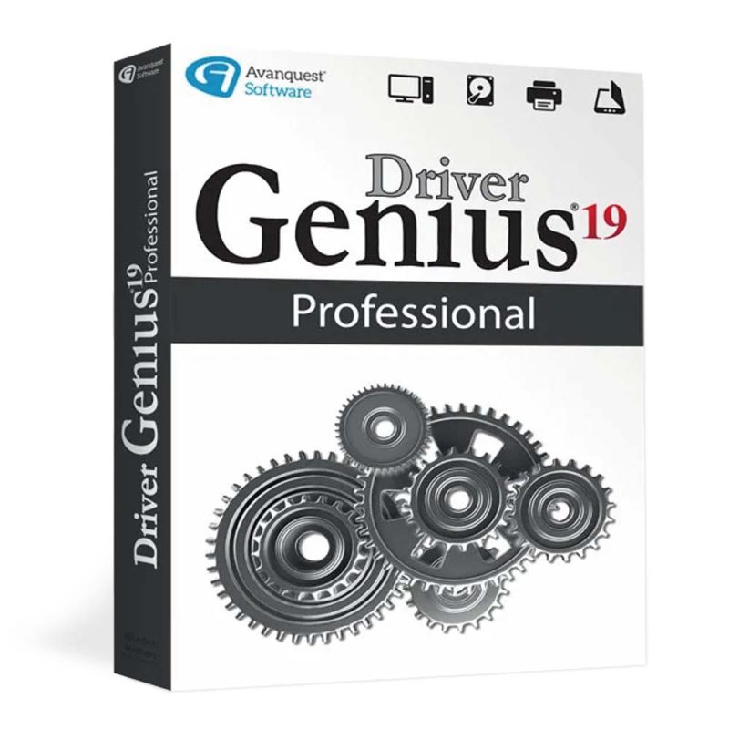 Driver Genius 19 Professionnel, Temps d'exécution : 1 an