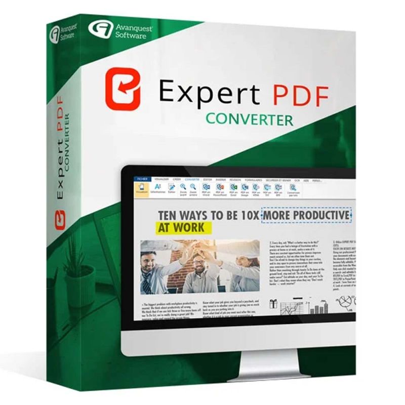 Avanquest Expert PDF 14 Convertisseur, Temps d'exécution : 1 an