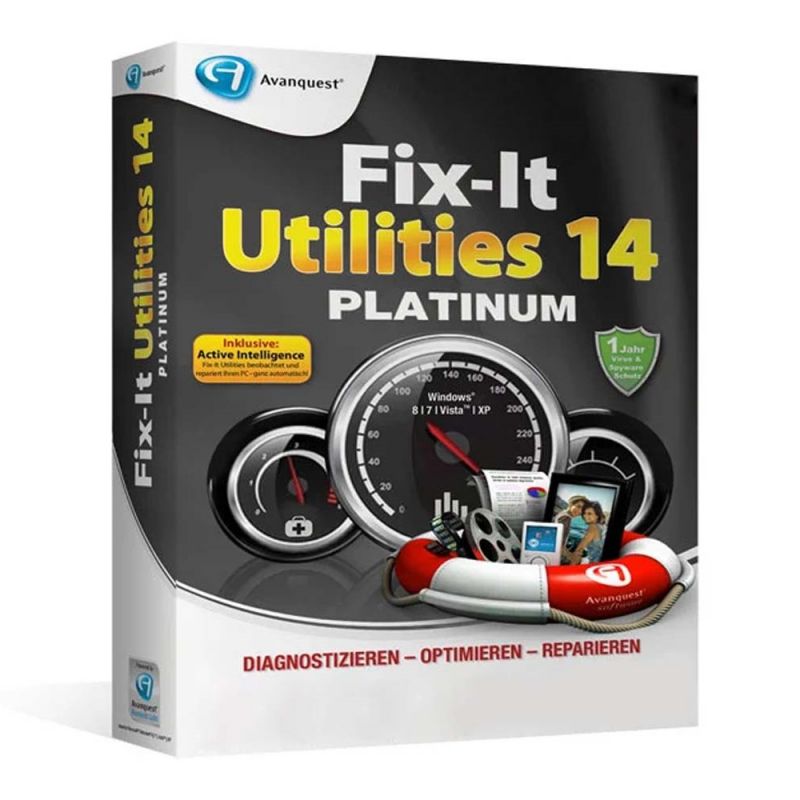 Avanquest Fix-It Utilities 14 Platinum