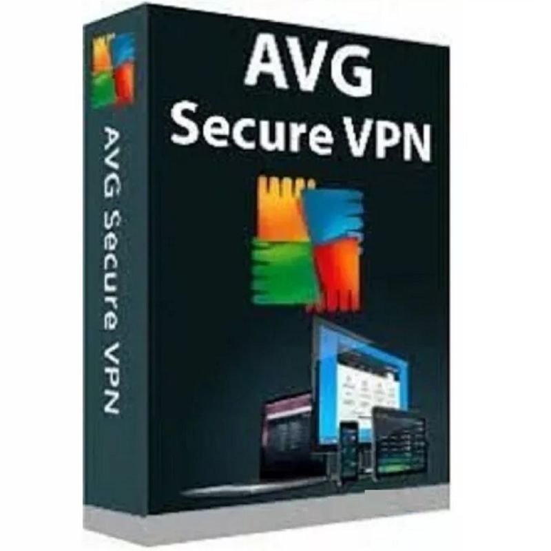 AVG Secure VPN 2024-2026, Temps d'exécution : 2 ans, Device: 5 Devices