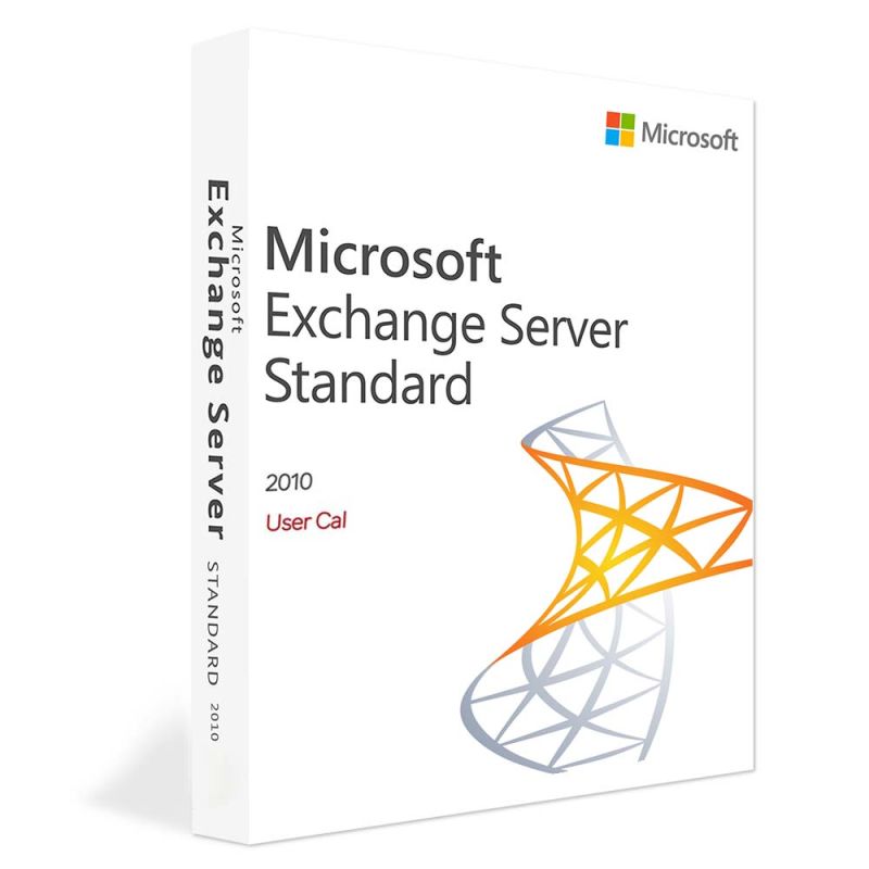 Exchange Server 2010 Standard - User CALs, Client Access Licenses: 1 CAL