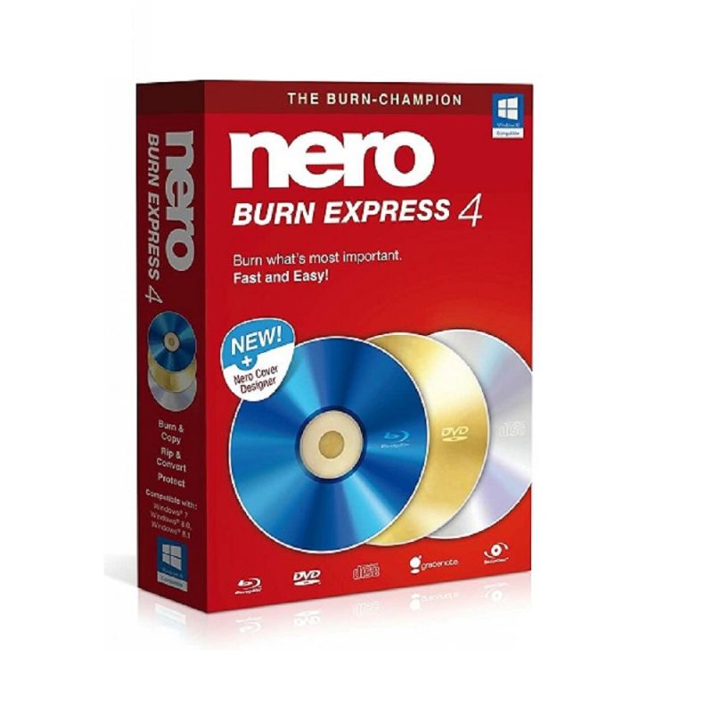 Nero Burn Express 4, Users: 1 User