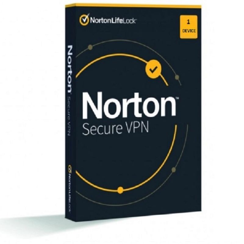 Norton Secure VPN 2024-2025, Temps d'exécution : 1 an, Device: 1 Device