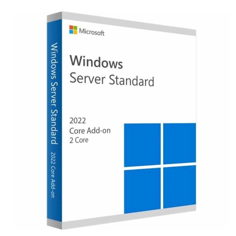 Windows Server 2022 Standard Core AddOn, CORES: 2 Cores