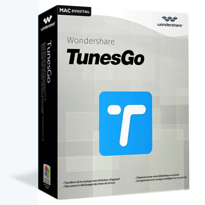 Wondershare TunesGo iOS Pour MAC, Versions: Mac