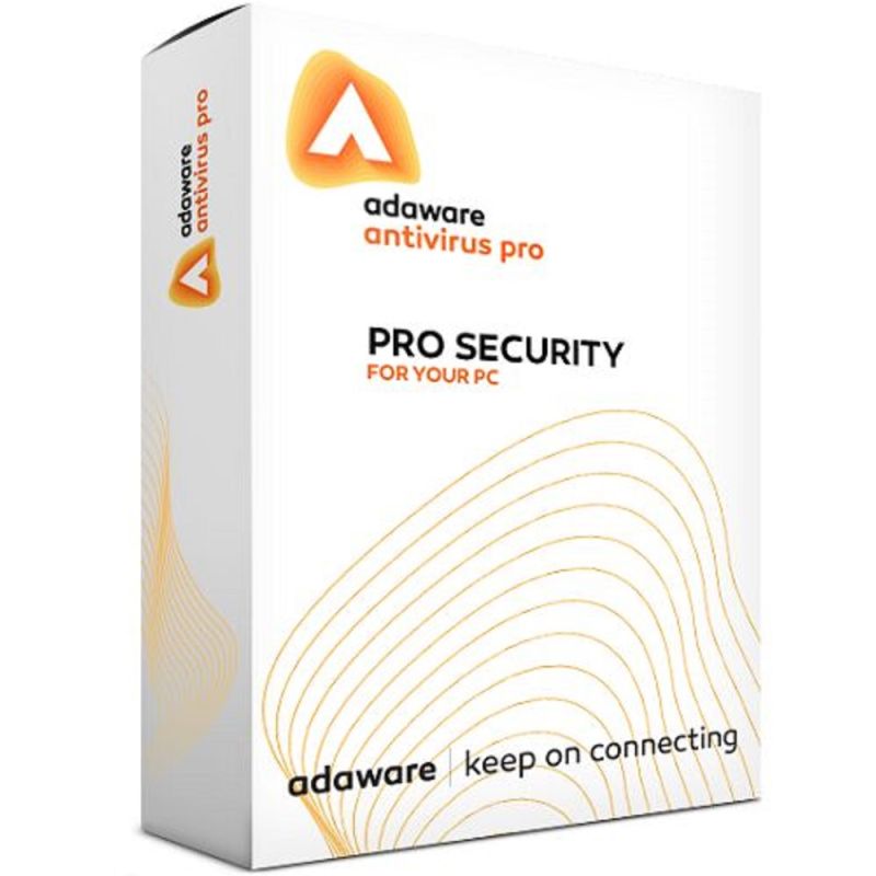 Adaware Antivirus Professional 2024-2025, Temps d'exécution : 1 an, Device: 1 Device