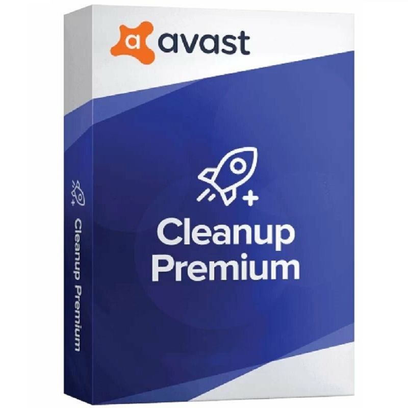 Avast Cleanup Premium 2024-2026, Temps d'exécution : 2 ans, Device: 1 Device