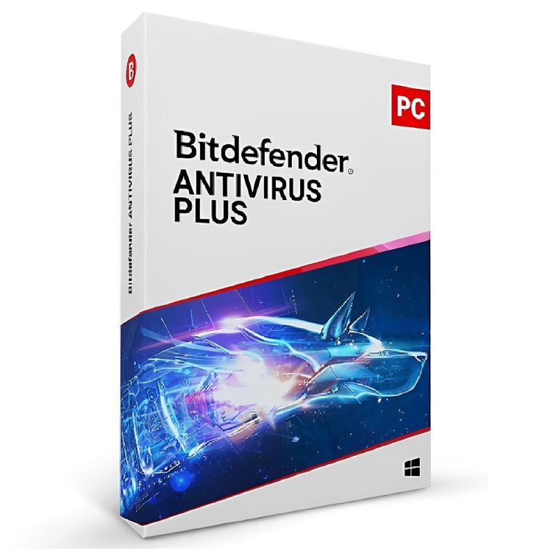 Bitdefender Antivirus Plus 2024-2027, Temps d'exécution : 3 ans, Device: 3 Devices