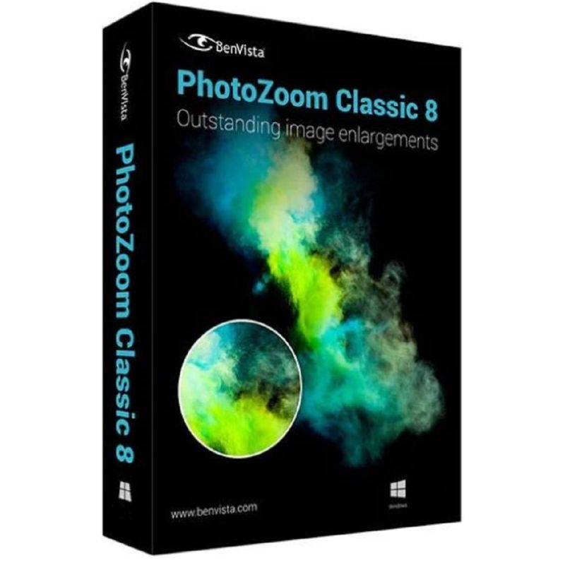 PhotoZoom Classique 8, Versions: Windows 