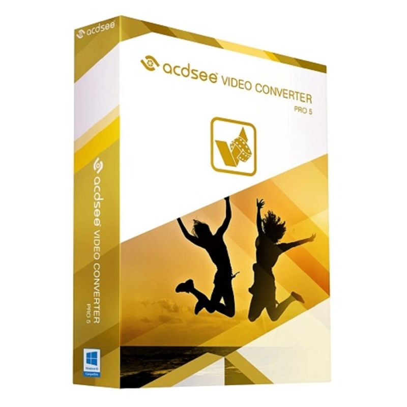 ACDSee Video Converter Pro 5, Type de licence: Mise à niveau, Langue: Allemande